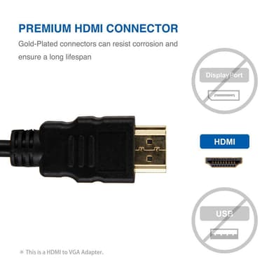 Omformer, HDMI til VGA