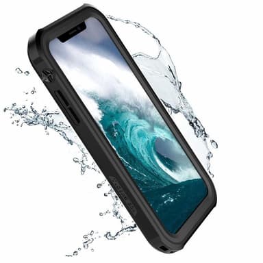 iPhone XS Max vanntett deksel / deksel Svart