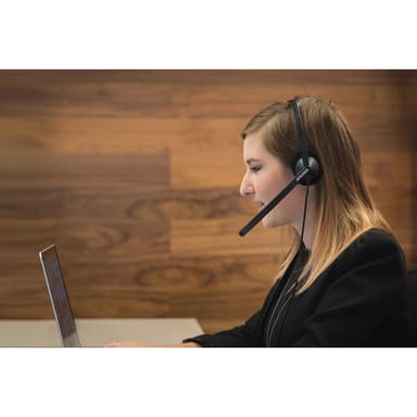 Headset CS295 Mono On-Ear Mic USB Svart