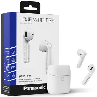 Ekte trådløs In-ear Hvit