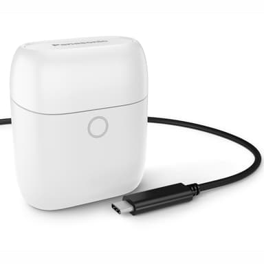 Ekte trådløs In-ear Hvit