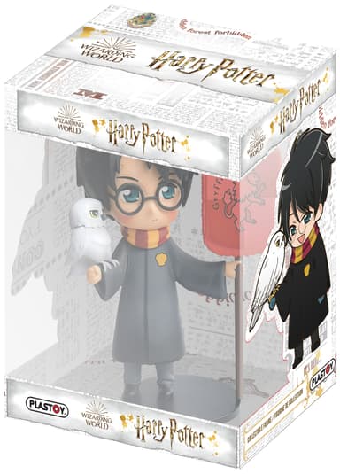 Plastoy Harry Potter figur (Harry Potter og Hedwig)
