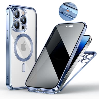 iPhone-deksel med peepproof skjermbeskytter for iPhone-serien iPhone 13 Pro max