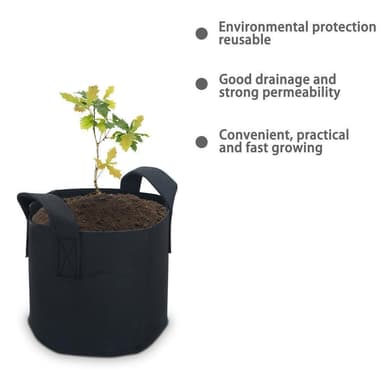 2x Plantepose Planter Plantetopp (20 l - 30 x 25 cm)