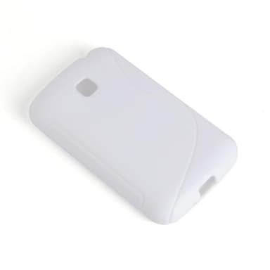 LG L3 II (1. SIM) silikondeksel case (hvit)