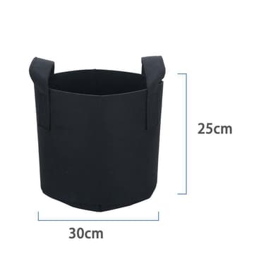 2x Plantepose Planter Plantetopp (20 l - 30 x 25 cm)