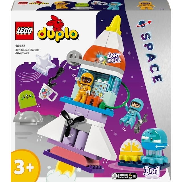 LEGO DUPLO Town 10422  - 3in1 Space Shuttle Adventure