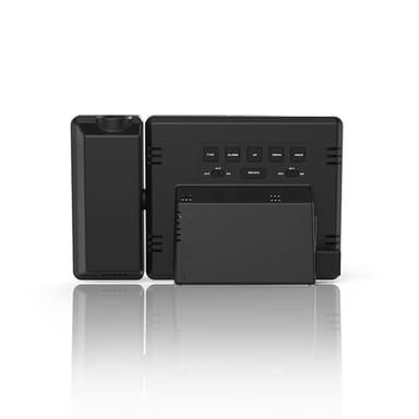 HAMA Vekkerklokke Projeksjon Plus Charge Svart