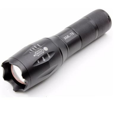 Ficklampa med Zoom, CREE XML-T6, 1000LM