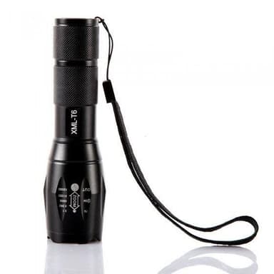 Ficklampa med Zoom, CREE XML-T6, 1000LM