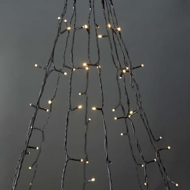 Nedis SmartLife Julelys | Tre | Wi-Fi | Varm Hvit | 200 LED's | 20.0 m | 5 x 4 m | Android™ / IOS
