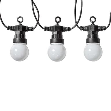 Nedis SmartLife Dekorative Lys | Party Lights | Wi-Fi | Hvit / RGB | 20 LED's | 10 m | Android™ | Pære diameter: 50 mm