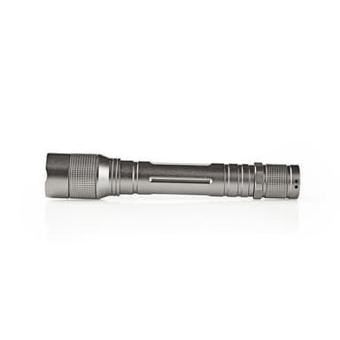 Nedis LED lommelykt | Batteri drevet | 4,5 V | 3 W | 2x AA | batterier følger med | Nominell lysfluks: 150 lm | Lysrekkevidde: 120 m | Strålevinkel: 46.1 ° | 10000 Omkoblingssykluser