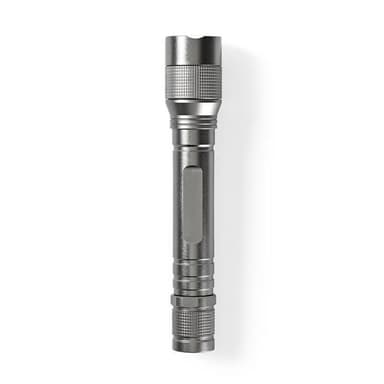 Nedis LED lommelykt | Batteri drevet | 4,5 V | 3 W | 2x AA | batterier følger med | Nominell lysfluks: 150 lm | Lysrekkevidde: 120 m | Strålevinkel: 46.1 ° | 10000 Omkoblingssykluser