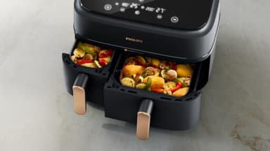 Philips 3000 Series airfryer med to kurver NA352/00