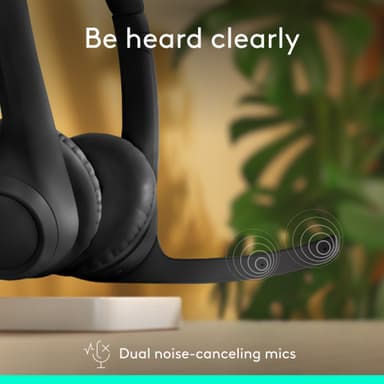 Logitech Zone 300 trådløst headset (grafitt)
