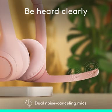 Logitech Zone 300 trådløst headset (rose)