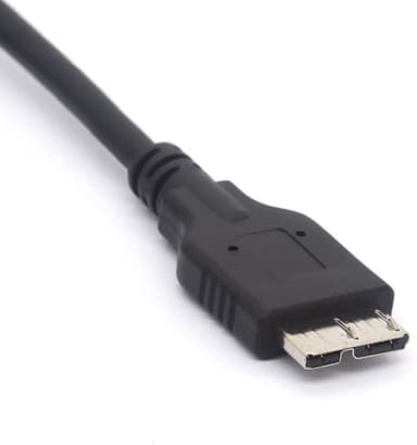 NÖRDIC USB C til USB Micro B-kabel 3m, 3.2 Gen 1 for ekstern harddisk