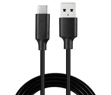 NÖRDIC 1M USB C 2.0 til USB En kabel 480mbps svart