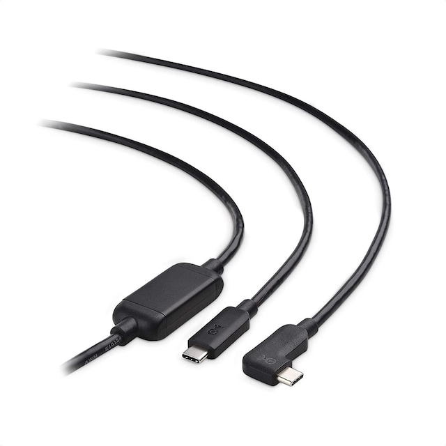 Cable Matters aktiv 7,5 m USB-C til USB-C VR Link-kabel for Oculus Quest 2 USB3.2 Gen1 5 Gbps 3A Super Speed ​​​​VR Link-kabel