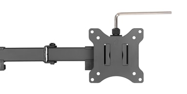 NÖRDIC Monitorarm bordstativ i stål for doble skjermer 17-32 tommer ...