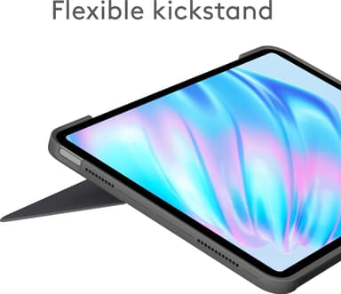 Logitech Combo Touch tastaturdeksel for iPad Air 11 (M2) (grå)