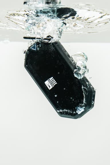 Altec Lansing HydraMini bærbar høyttaler (sort)