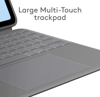 Logitech Combo Touch tastaturdeksel for iPad Air 13 (M2) (grå)