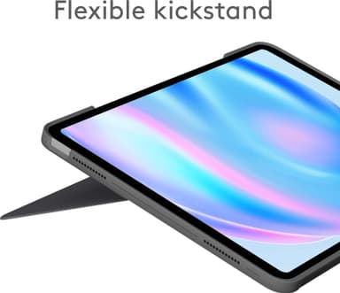 Logitech Combo Touch tastaturdeksel for iPad Air 13 (M2) (grå)