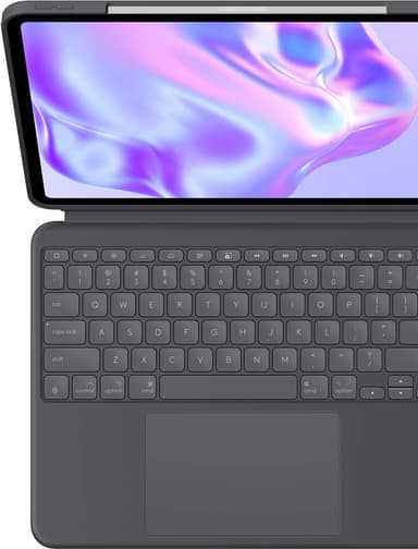 Logitech Combo Touch tastaturdeksel for for iPad Pro 13 (M4) (grafitt)