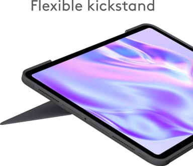 Logitech Combo Touch tastaturdeksel for for iPad Pro 13 (M4) (grafitt)