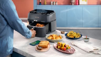 Philips 3000 Series airfryer med to kurver NA352/00