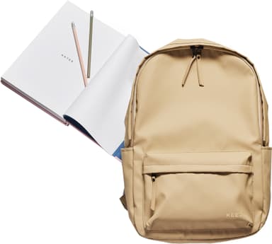 Keep ryggsekk for bærbar PC 15,6" (beige)