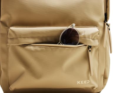 Keep ryggsekk for bærbar PC 15,6" (beige)