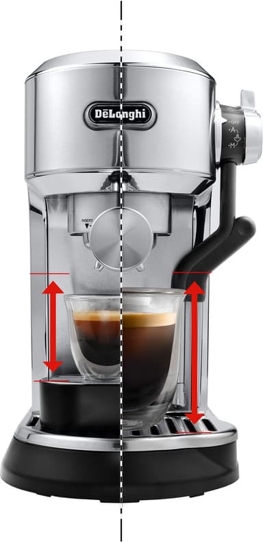 DeLonghi Dedica Maestro Plus EC950.M manuell kaffemaskin