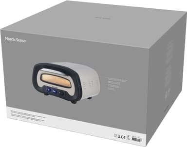 Nordic Sense elektrisk pizzaovn 33530 (beige)