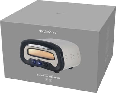 Nordic Sense elektrisk pizzaovn 33530 (beige)