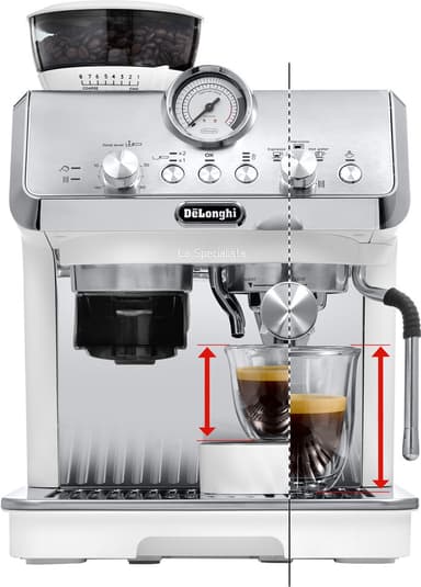 DeLonghi La Specialista Arte EC9155.W manuell kaffemaskin
