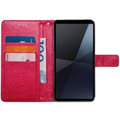 Lommebokdeksel 3-kort Sony Xperia 10 VI - Rosa