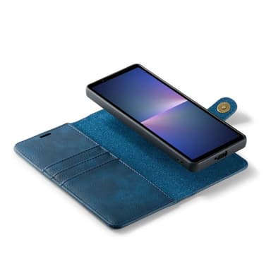 Mobil lommebok DG-Ming 2i1 Sony Xperia 10 VI - Blå