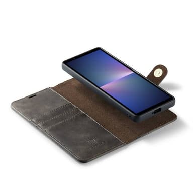 Mobil lommebok DG-Ming 2i1 Sony Xperia 10 VI - Grå