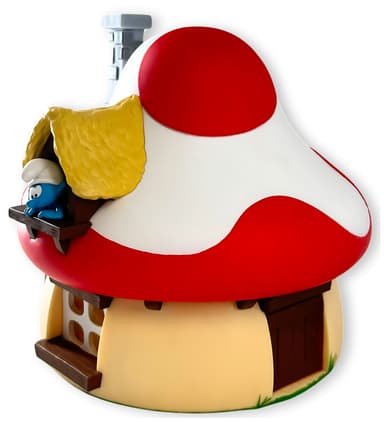 Plastoy Smurfs sparegris (Sopphus)