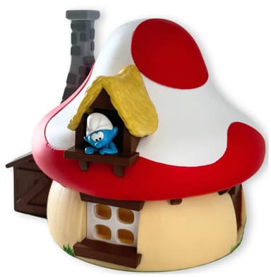 Plastoy Smurfs sparegris (Sopphus)