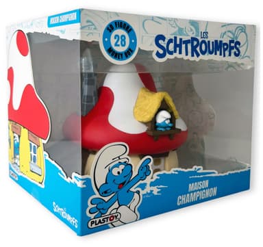 Plastoy Smurfs sparegris (Sopphus)
