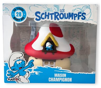 Plastoy Smurfs sparegris (Sopphus)