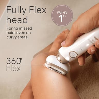 Braun Silk-épil 9 Flex epilator SES90413D (hvit)