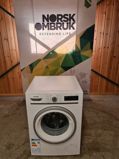 Siemens vaskemaskin WM16W549DN - brukt
