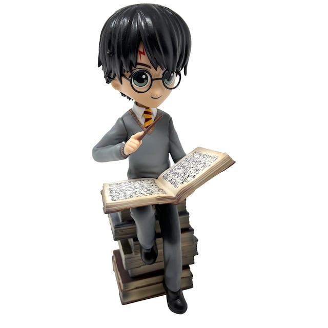 Plastoy Harry Potter figur (Harry og stabel med magibøker)