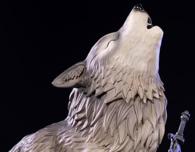First 4 Figures Dark Souls actionfigur (The Great Gray Wolf Sif)