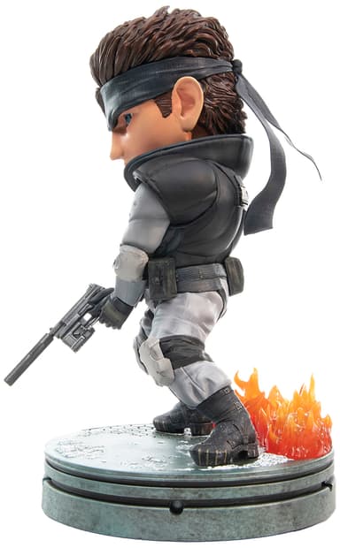 First 4 Figures Metal Gear Solid actionfigur (Solid Snake SD)